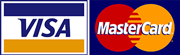 Мы принимаем платеже через карты VISA и MasterCard