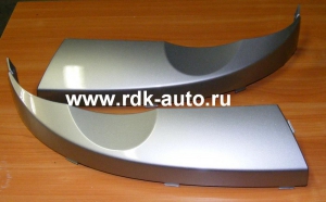   Накладки фар Niva Chevrolet (2009-) цв. Аустер, комплект 2шт.