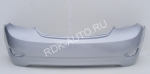   Бампер задний Hyundai Solaris СЕДАН (2010-2014) Серебристый металлик/ RHM Sleek Silver
