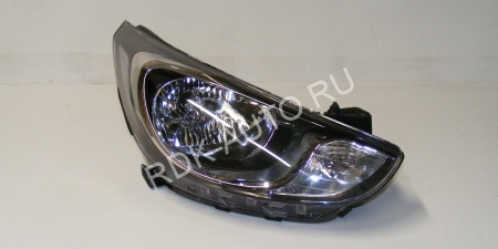   Блок-фара передняя Hyundai Solaris (2010-2014) ПРАВАЯ (неоригин.)